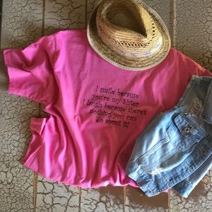 $13 2/$22 Bettertwo! I smile you’re my sister tee!
